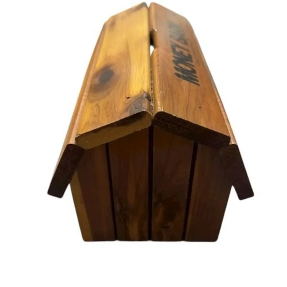 Cook Forest Park Pennsylvania Money Barn Wooden Bank Souvenir